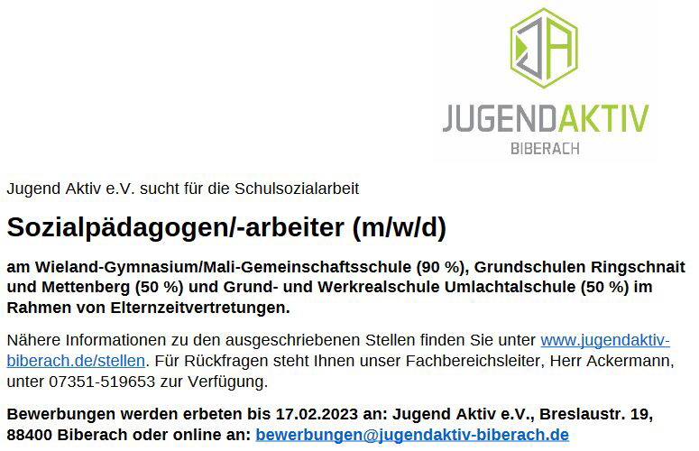 Sammelanzeige